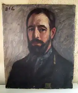 Georges Mouveau portrait par Georges d'Espagnat vers 1916.