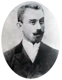 Description de l'image Georgian classical composer Zacharia Paliashvili in the early 1900s - crop.png.