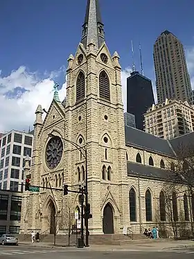 La cathédrale du Saint-Nom de Chicago.