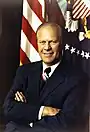 Gerald Ford, président des États-Unis.