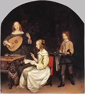 Le Concert, 1657Musée du Louvre