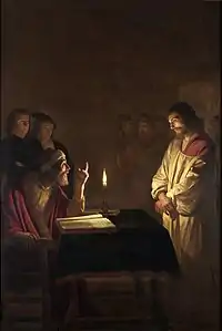 Le Christ devant le grand prêtre, vers 1617, National Gallery de Londres