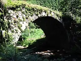 Pont des Fées sur la route de Martimpré à Gérardmer ou Xonrupt-Longemer.