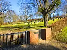 Cimetière militaire allemand de Gerbéviller.