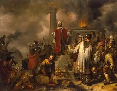 Le Sacrifice de Jéroboam, 1656Musée de l'Ermitage