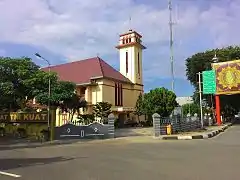 L'église du Sacré Cœur à Banda Aceh.