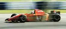 Photo de la Ferrari 412 T2 de Gerhard Berger à Silverstone