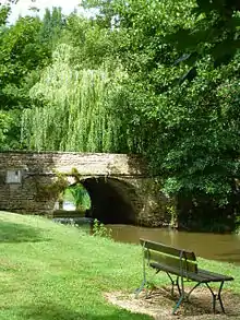 La Guye à Germagny en été