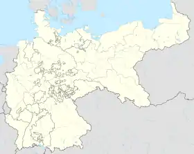 (Voir situation sur carte : Empire allemand)