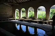 Intérieur du lavoir.