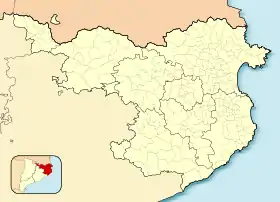 (Voir situation sur carte : province de Gérone)
