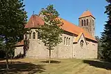 Gersten, l'église: Herz Jesu Kirche