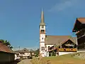 Geschwend, église (die Sankt Wendelinkirche) dans la rue