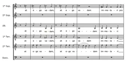 partition pour ensemble vocal