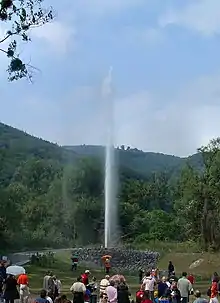 Le geyser d'Andernach