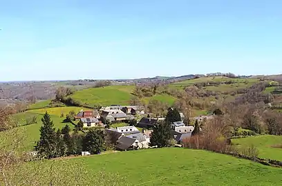 Vue en automne.