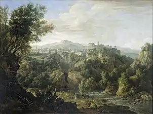 Vue de Tivoli, 1725, Musée d'état d'Amsterdam