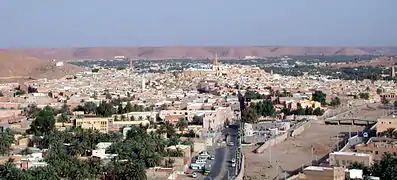 Algérie, Ville de Ghardaïa classée au patrimoine mondial par l'UNESCO.