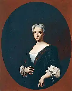 Portrait de femme (1740-1742) Musée Thyssen-Bornemisza, Madrid.
