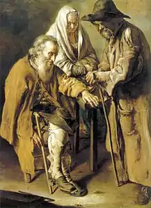 Trois mendiants (1736) Fondation Thyssen-Bornemisza, Madrid.