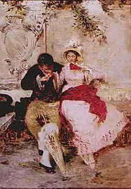 Idylle (1868) - Musée national portugais des Beaux-Arts