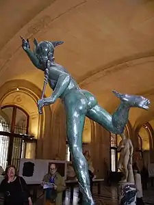 Mercure volant, de Giambologna.