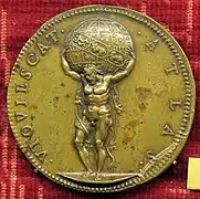 Médaille Philippe II (roi d'Espagne) de 1557.