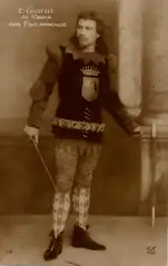 Étienne Gibert dans le rôle du Chevalier Roland en 1889  (Esclarmonde - Jules Massenet - Opéra comique )