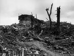 Fortification allemande dite de Gibraltar le 28 août 1916.