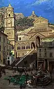 La Cathédrale d'Amalfi, entre 1897 et 1899.