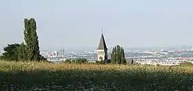 Gießhübl, avec une vue sur Vienne.