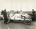 La Stutz d'Andersen, avant la Coupe Vanderbilt de 1915, après avoir participé au Grand Prix des États-Unis durant l'Exposition de San Francisco.