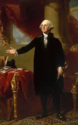 Gilbert Stuart, George Washington, 1796, National Portrait Gallery, Smithsonian Institution