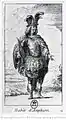 10. Claude Gillot, costume d'Amphyon, premières années 1700