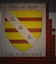 Gilly-sur-Isère (France).
