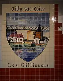 Gilly-sur-Loire (France).