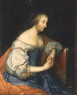 Gilonne d'Harcourt, château de Bussy-Rabutin.