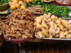 Le gingembre est l'un des symboles culinaires de la région.