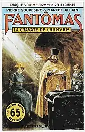 Hélène et Fandor ligotés (couverture du 31e volume).