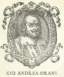 Giovanni Andrea Sirani, gravure de 1678C.C. Malvasia