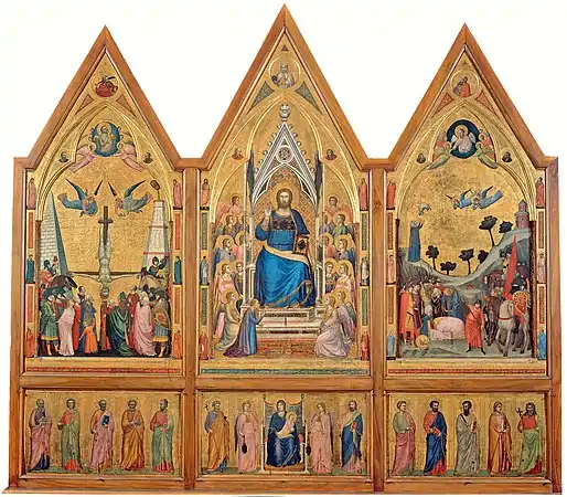 Triptyque Stefaneschi, Giotto.