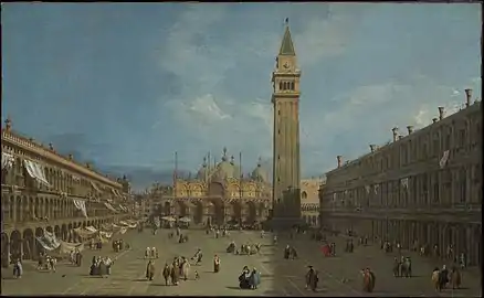 La place Saint-Marc, 1727-1730Metropolitan Museum of Art