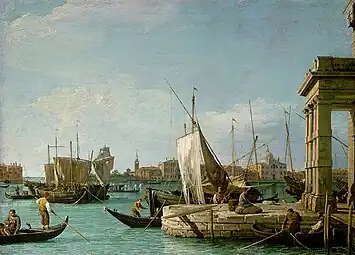 La Punta della Dogana, 1724-1730par CanalettoKunsthistorisches Museum