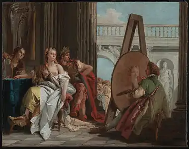 Alexandre et Campaspe chez le peintre ApelleGiambattista Tiepolo, v. 1740Getty Center, Los Angeles