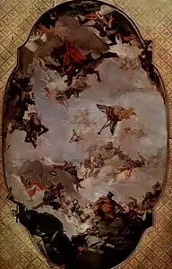 Giambattista Tiepolo, Apothéose de la maison Pisani, 1760.
