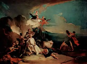 Le Viol d’EuropeGiambattista Tiepolo 1724