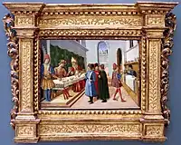 Banquet du Roi Totila (Miracle de Sans Savino), 1473