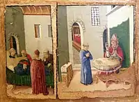 Histoire de San Savino, empoisonnement du saint et mort.