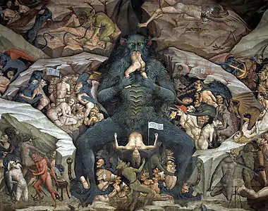 Giovanni da Modena, L'Enfer.