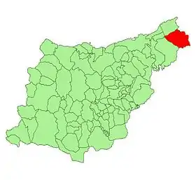 Localisation de Irun